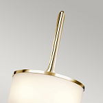 Бра вертикальное с белым полукруглым плафоном и длинным стержнем S Kichler варинант исполнения - 9 | Loft Concept в Саратове