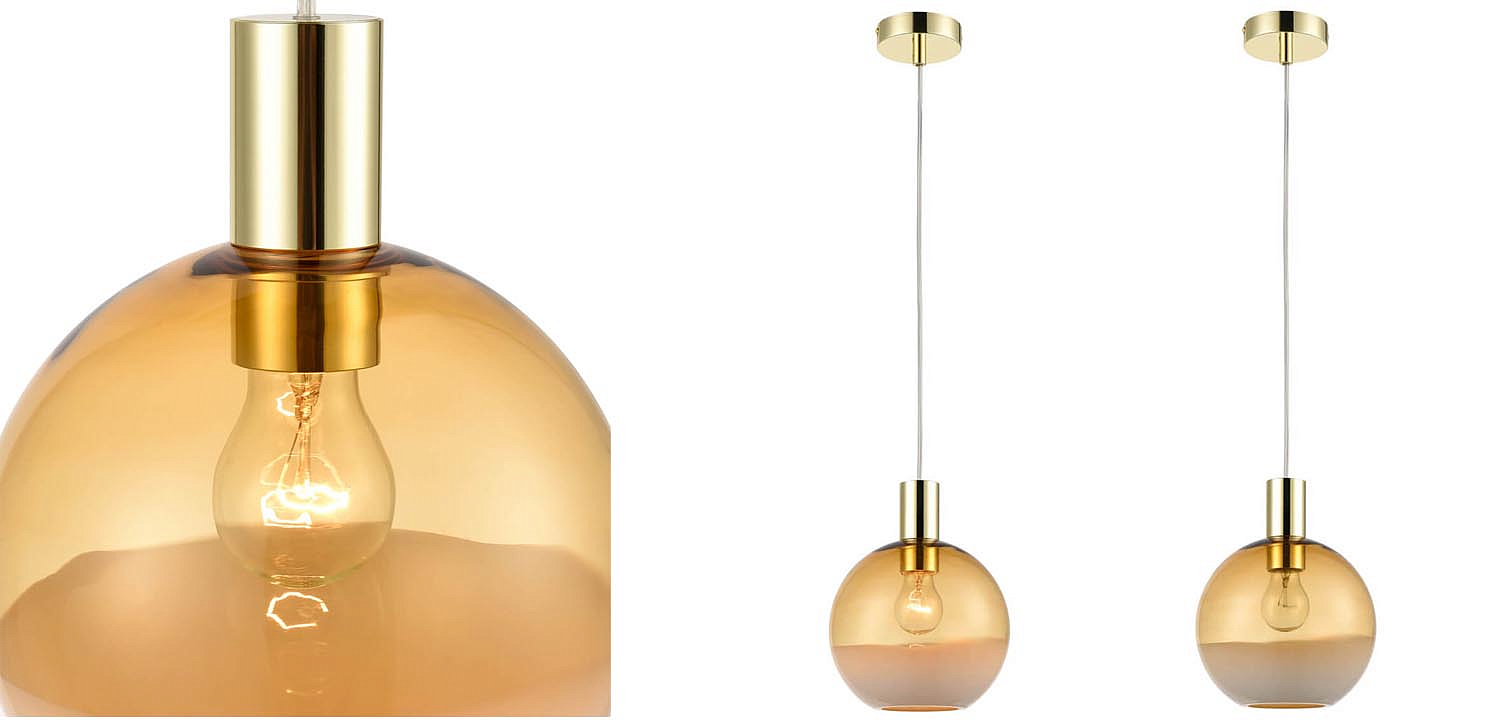 Подвесной светильник Rachel amber Подвесной светильник Rachel amber - Loft-Concept в Саратове