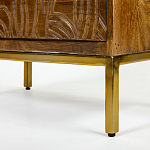 Прикроватная тумба с фактурным фасадом Termite варинант исполнения - 6 | Loft Concept в Саратове