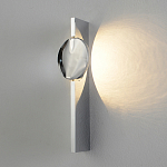 Бра с круглым зеркальным диском на прямоугольном соновании Reflection Circle Glow варинант исполнения - 5 | Loft Concept в Саратове