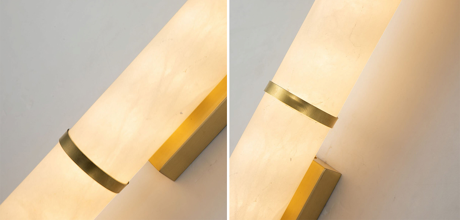 Бра Melba White Marble Wall Lamp Бра Melba White Marble Wall Lamp - Loft-Concept в Саратове