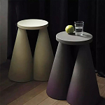 Дизайнерский журнальный стол на 2-х конусообразных ножках Epykopy варинант исполнения - 4 | Loft Concept в Саратове