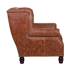 Кожаное кресло James Brown Leather Armchair варинант исполнения - 2 | Loft Concept в Саратове