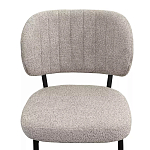 Стул мягкий с серо-бежевой буклированной обивкой Inspiration from Provence варинант исполнения - 5 | Loft Concept в Саратове