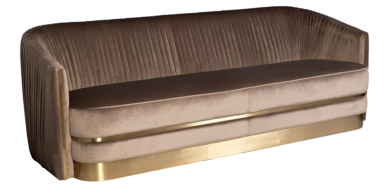 Диван трехместный велюр Bolger sofa three-seater velvet Диван трехместный велюр Bolger sofa three-seater velvet - Loft-Concept в Саратове