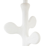 Настольная лампа с белым каркасом и тканевым абажуром Natural Stems варинант исполнения - 2 | Loft Concept в Саратове