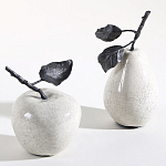 Декоративная статуэтка из керамики Яблоко Apple Ceramics Statuette варинант исполнения - 2 | Loft Concept в Саратове