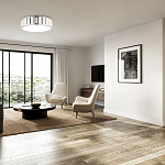 Потолочный светильник с гофрированным абажуром цвета графит Millennium варинант исполнения - 3 | Loft Concept в Саратове