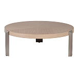 Столик журнальный круглый со светлым шпоном Light Veneer Table варинант исполнения - 5 | Loft Concept в Саратове