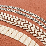 Подушка декоративная с вышивкой и кисточками Ethnic mix варинант исполнения - 2 | Loft Concept в Саратове