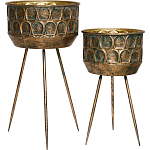 Железное кашпо Boston варинант исполнения - 1 | Loft Concept в Саратове