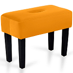 Мягкий  пуф на черных ножках Winton Pouf варинант исполнения - 19 | Loft Concept в Саратове