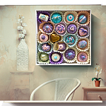 Панно "Конфетное ассорти" Bright Candy Assortment варинант исполнения - 4 | Loft Concept в Саратове