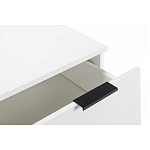 Комод белый с 3-мя ящиками Strict Lines  варинант исполнения - 5 | Loft Concept в Саратове