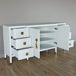 Большой Комод-буфет Elsa Dreams White с ящиками варинант исполнения - 1 | Loft Concept в Саратове