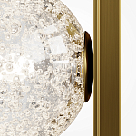 Бра с плафоном из прозрачного стекла с пузырьками воздуха Effervia варинант исполнения - 4 | Loft Concept в Саратове