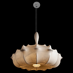 Подвесной светильник с белым фигурным абажуром и мягкими волнистыми краями Cloud Motion  варинант исполнения - 16 | Loft Concept в Саратове