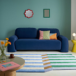 Настенное зеркало в зеленой раме Nya Green Mirror варинант исполнения - 4 | Loft Concept в Саратове