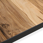 Стол обеденный раздвижной с прямоугольной столешницей на четырех черных ножках Blair варинант исполнения - 7 | Loft Concept в Саратове