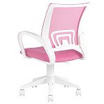 Офисное кресло с основанием из белого пластика Desk chairs Pink варинант исполнения - 5 | Loft Concept в Саратове