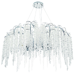Люстра с хрустальными подвесками Bunch of Crystal Berries Silver Chandelier 12 варинант исполнения - 1 | Loft Concept в Саратове