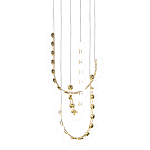 Люстра подвесная светодиодная с круглыми плафонами белого цвета PEARLS Suspension 39  варинант исполнения - 3 | Loft Concept в Саратове