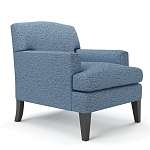 Мебельная ткань Шенилл голубой цвет 138 см T4-26 варинант исполнения - 3 | Loft Concept в Саратове