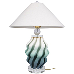 Настольная лампа с абажуром Green Wave варинант исполнения - 1 | Loft Concept в Саратове