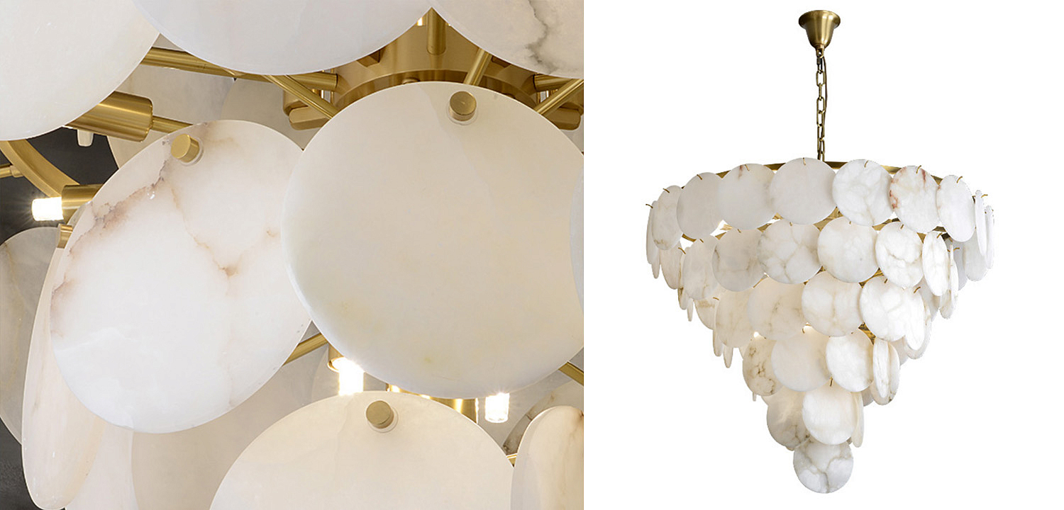 Люстра Letizia Marble Tiered Chandelier Люстра Letizia Marble Tiered Chandelier - Loft-Concept в Саратове