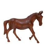 Статуэтка из дерева суар дикая лошадь Wild Horses варинант исполнения - 2 | Loft Concept в Саратове