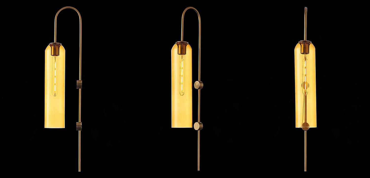 Бра ARTICOLO float Wall Sconce Amber Бра ARTICOLO float Wall Sconce Amber - Loft-Concept в Саратове
