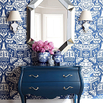 Зеркало настенное восьмиугольное Mirror Facets варинант исполнения - 2 | Loft Concept в Саратове