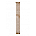 Бра цилиндрической формы из натурального алебастра Calcite Geometry варинант исполнения - 4 | Loft Concept в Саратове