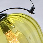 Подвесной светильник со стеклянном плафоном в форме бокала Kaleido варинант исполнения - 28 | Loft Concept в Саратове