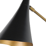 Бра с черными конусообразным плафоном Contrasting Lamps варинант исполнения - 1 | Loft Concept в Саратове