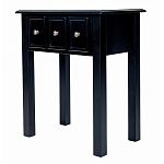 Черная тумба с выдвижным ящиком Monica варинант исполнения - 2 | Loft Concept в Саратове