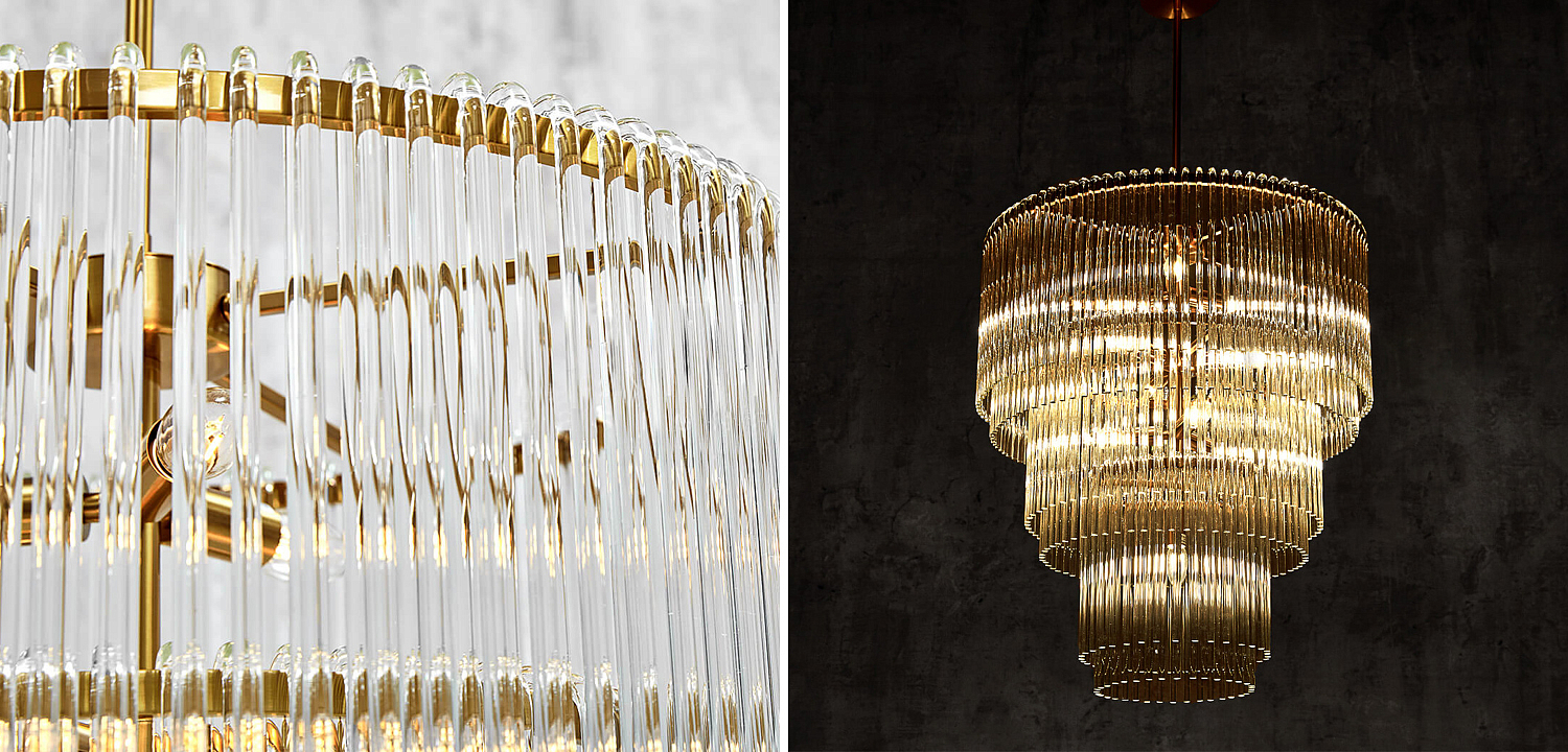 Люстра Nembus Cascade Chandelier Люстра Nembus Cascade Chandelier - Loft-Concept в Саратове