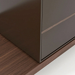 ТВ-тумба  из орехового дерева Marco Wooden TV Stand варинант исполнения - 8 | Loft Concept в Саратове