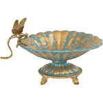 Фарфоровая чаша Золотая стрекоза Marlo Turi варинант исполнения - 1 | Loft Concept в Саратове