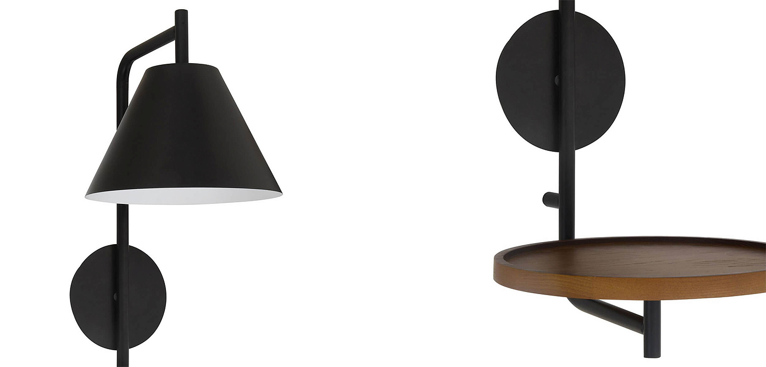 Бра с полкой Darko Wall Lamp Бра с полкой Darko Wall Lamp - Loft-Concept в Саратове