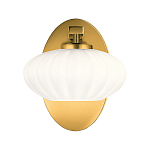  Бра с круглым плафон из матового белого стекла Kichler варинант исполнения - 7 | Loft Concept в Саратове