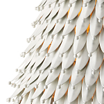 Подвесной светильник белый металлический в форме колокола White Natural Lines варинант исполнения - 1 | Loft Concept в Саратове