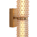 Бра с факутрным стеклянным плафоном Шампань Sonora варинант исполнения - 5 | Loft Concept в Саратове