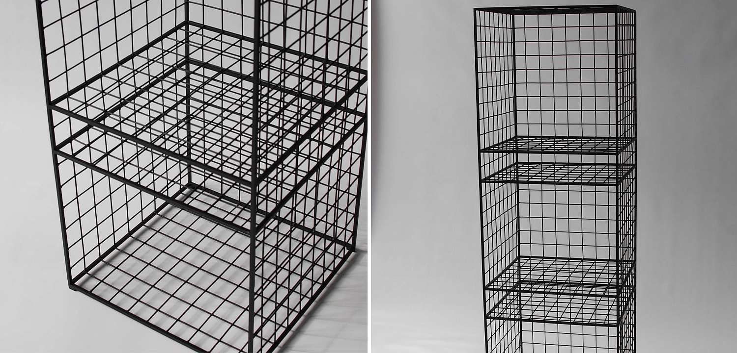 Стеллаж Higgs Industrial Metal Rust Rack Стеллаж Higgs Industrial Metal Rust Rack - Loft-Concept в Саратове