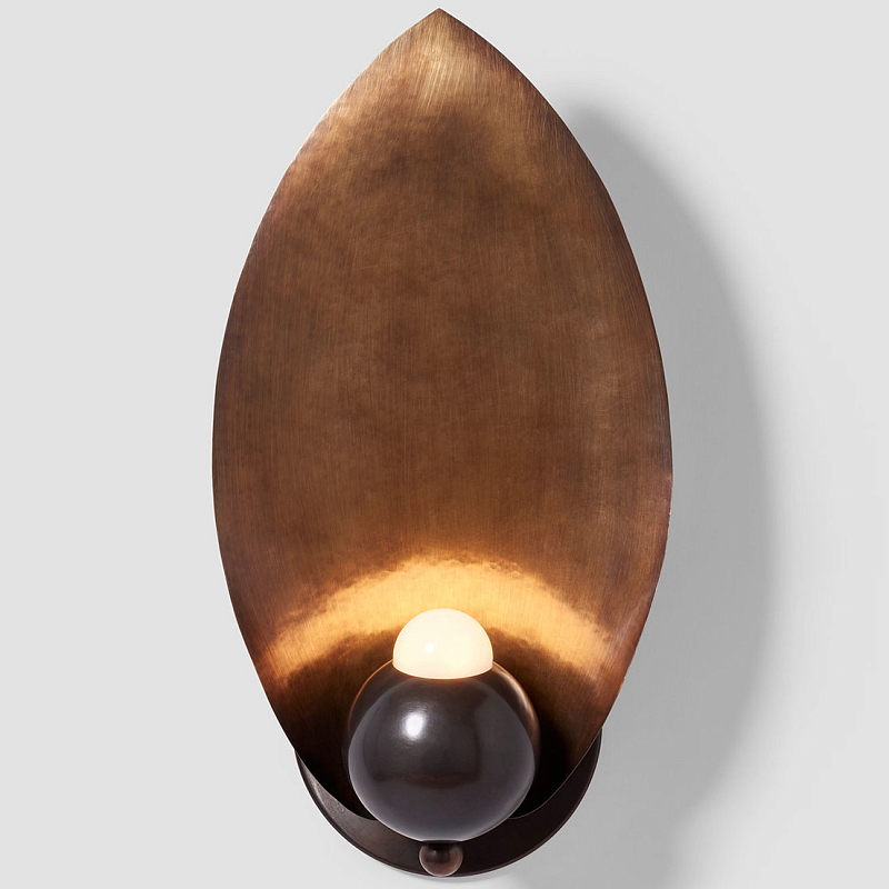 Бра LAVRA Wall Lamp Mocha Латунь Мокко Бра LAVRA Wall Lamp Mocha Латунь Мокко в Саратове | Loft Concept