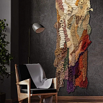 Тканый вручную абстрактный гобелен Коралловый риф Coral reef варинант исполнения - 1 | Loft Concept в Саратове