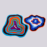 Сет из 3-х ковров «SAPPHIRE, QARTZITE, LABRADORITE» варинант исполнения - 2 | Loft Concept в Саратове