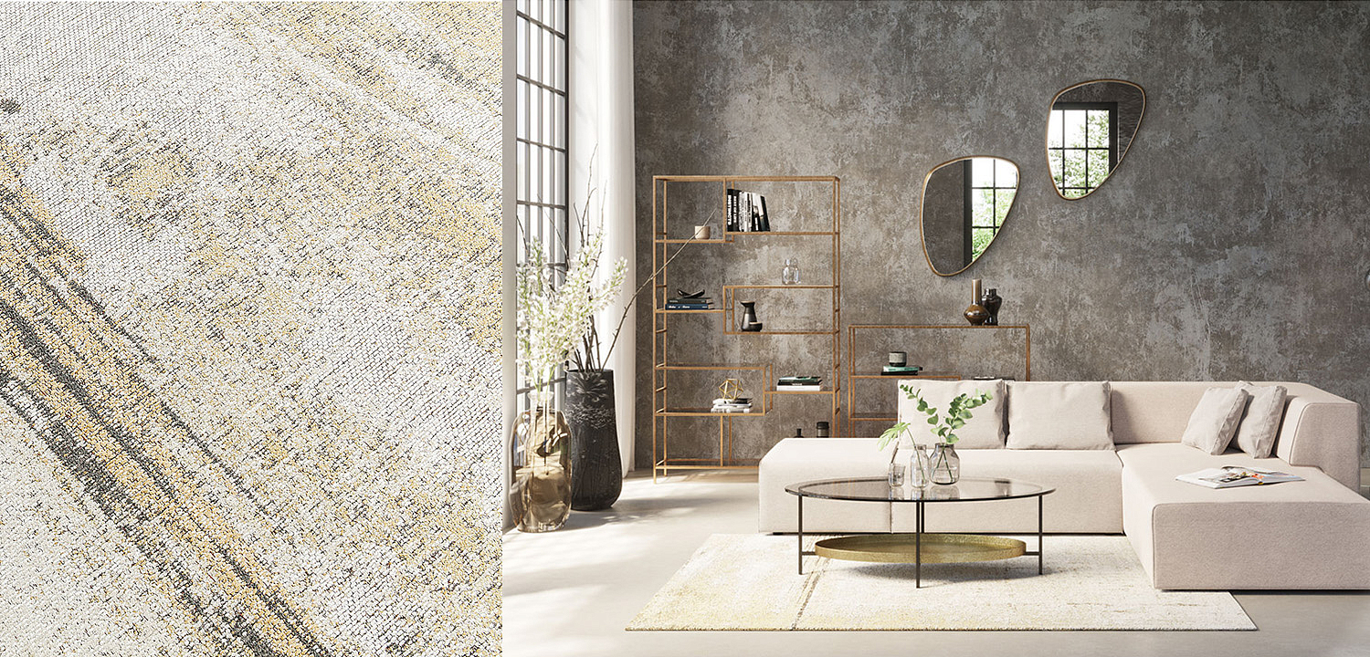 Ковер Abstraction beige Ковер Abstraction beige - Loft-Concept в Саратове