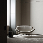 Дизайнерский двухместный диван Gio Ponti D.157.6  - DUE FOGLIE Sofa варинант исполнения - 2 | Loft Concept в Саратове