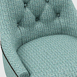 Мебельная ткань Шенилл бирюзовый цвет 142 см T4-61 варинант исполнения - 7 | Loft Concept в Саратове